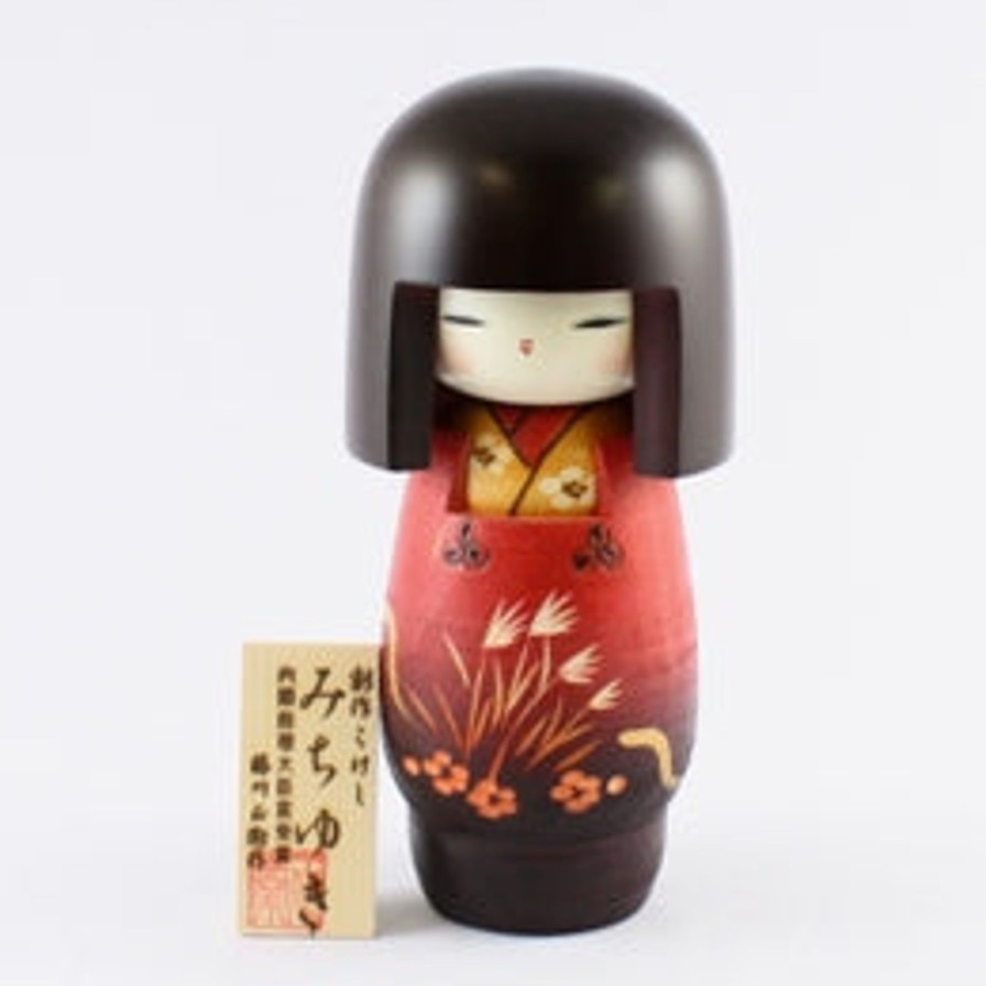 Bambole Kokeshi ARTIGIANATO GIAPPONESE | Kokeshi Michiyuki