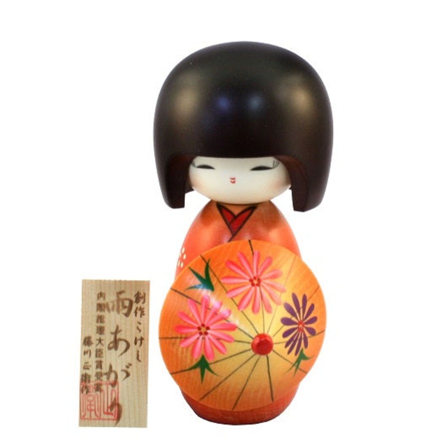 Bambole Kokeshi ARTIGIANATO GIAPPONESE | Kokeshi Ameagari