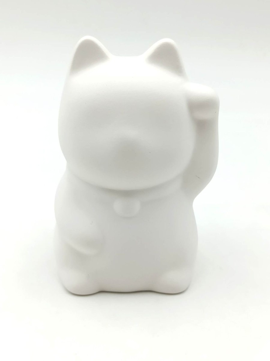 Gadget E Portafortuna ARTIGIANATO GIAPPONESE | Maneki Neko Da Dipingere