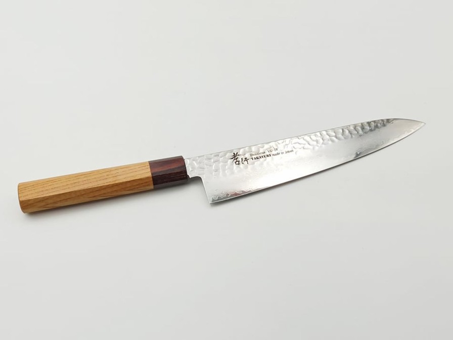 Coltelli Da Cucina ARTIGIANATO GIAPPONESE | Gyuto Damasco 33 Strati 21Cm