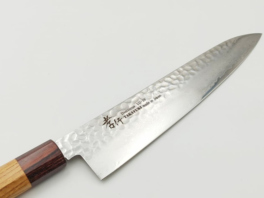 Coltelli Da Cucina ARTIGIANATO GIAPPONESE | Gyuto Damasco 33 Strati 21Cm