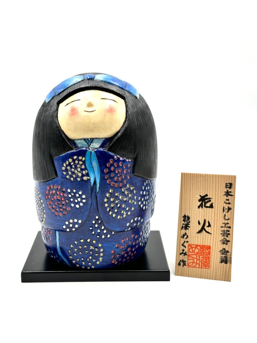 Bambole Kokeshi ARTIGIANATO GIAPPONESE | Kokeshi Hanabi