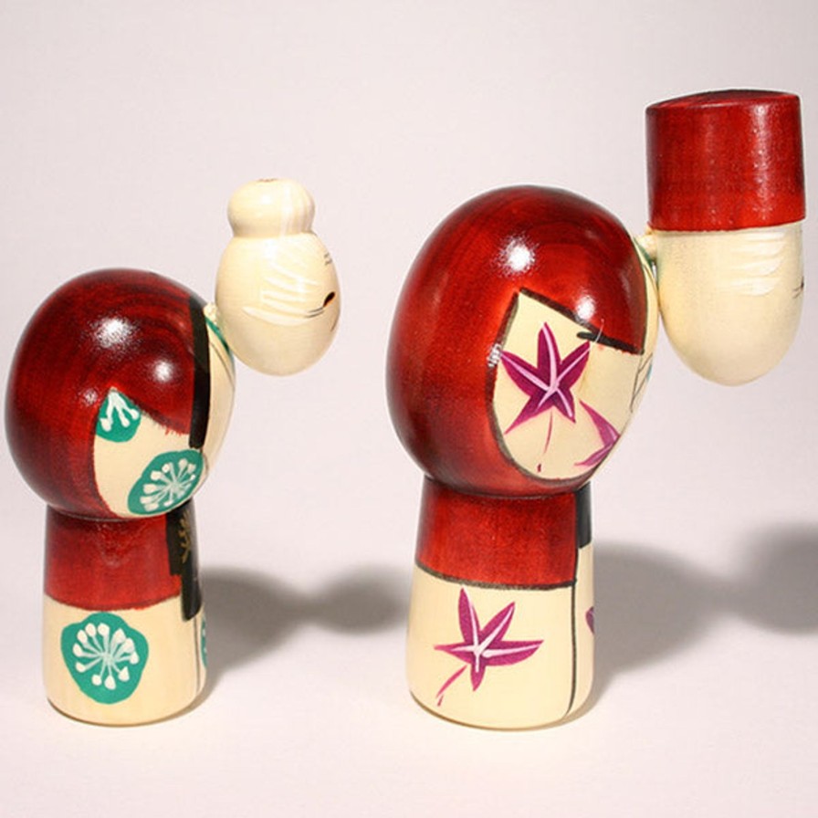 Bambole Kokeshi ARTIGIANATO GIAPPONESE | Kokeshi Takasago