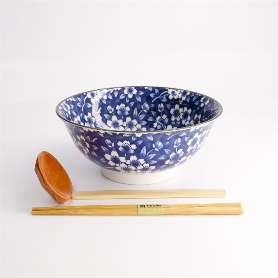 Arredo Tavola ARTIGIANATO GIAPPONESE | Set Ciotola Ramen Sakura