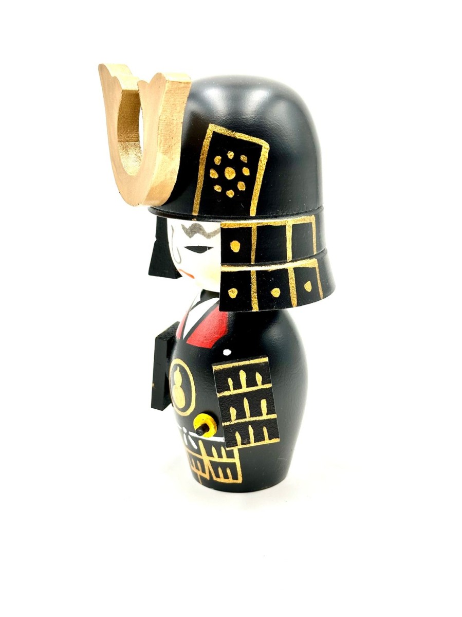 Bambole Kokeshi ARTIGIANATO GIAPPONESE | Kokeshi Hideyoshi Toyotomi