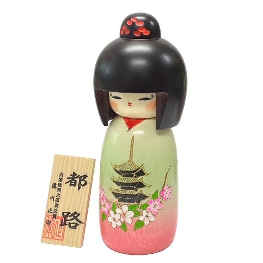 Bambole Kokeshi ARTIGIANATO GIAPPONESE | Kokeshi Miyakoji