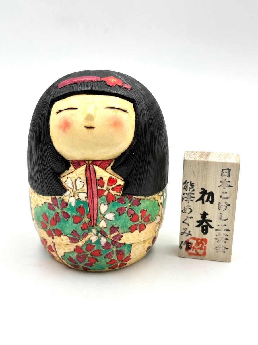 Bambole Kokeshi ARTIGIANATO GIAPPONESE | Kokeshi Soushun