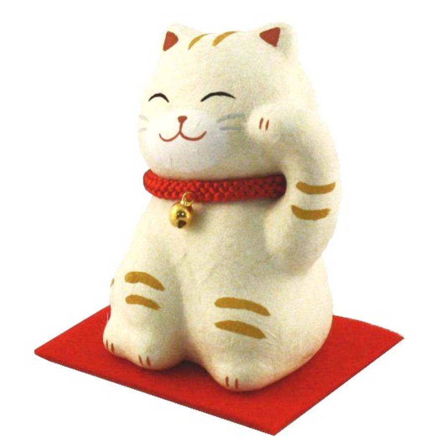 Gadget E Portafortuna ARTIGIANATO GIAPPONESE | Maneki Neko Chigiri-E Tiger