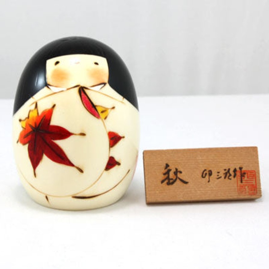 Bambole Kokeshi ARTIGIANATO GIAPPONESE | Kokeshi Aki