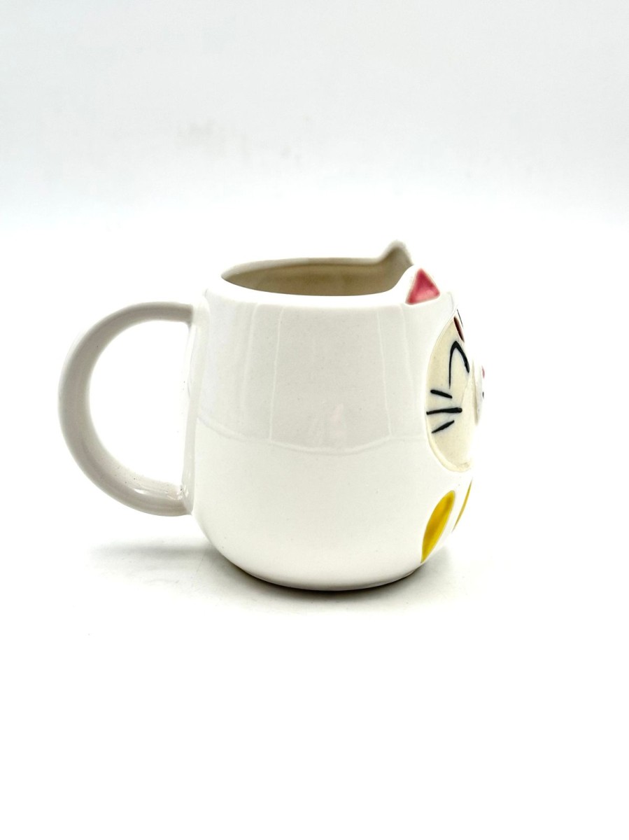 Arredo Tavola ARTIGIANATO GIAPPONESE | Neko Daruma Mug