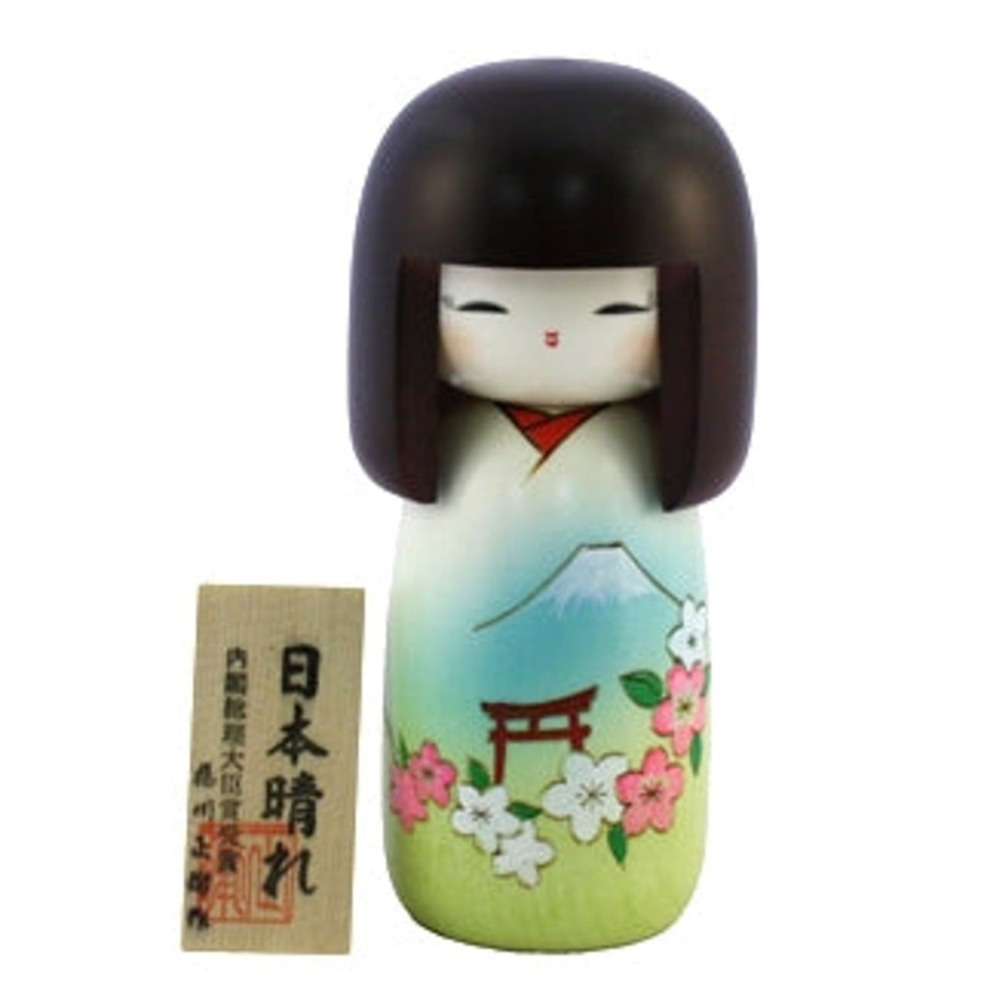 Bambole Kokeshi ARTIGIANATO GIAPPONESE | Kokeshi Nihonbare