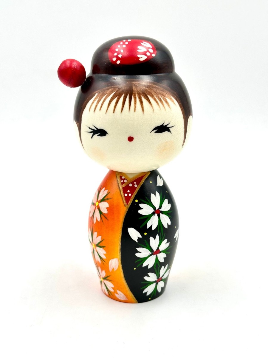 Bambole Kokeshi ARTIGIANATO GIAPPONESE | Kokeshi Haruka