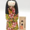 Bambole Kokeshi ARTIGIANATO GIAPPONESE | Kokeshi Jun-Ai