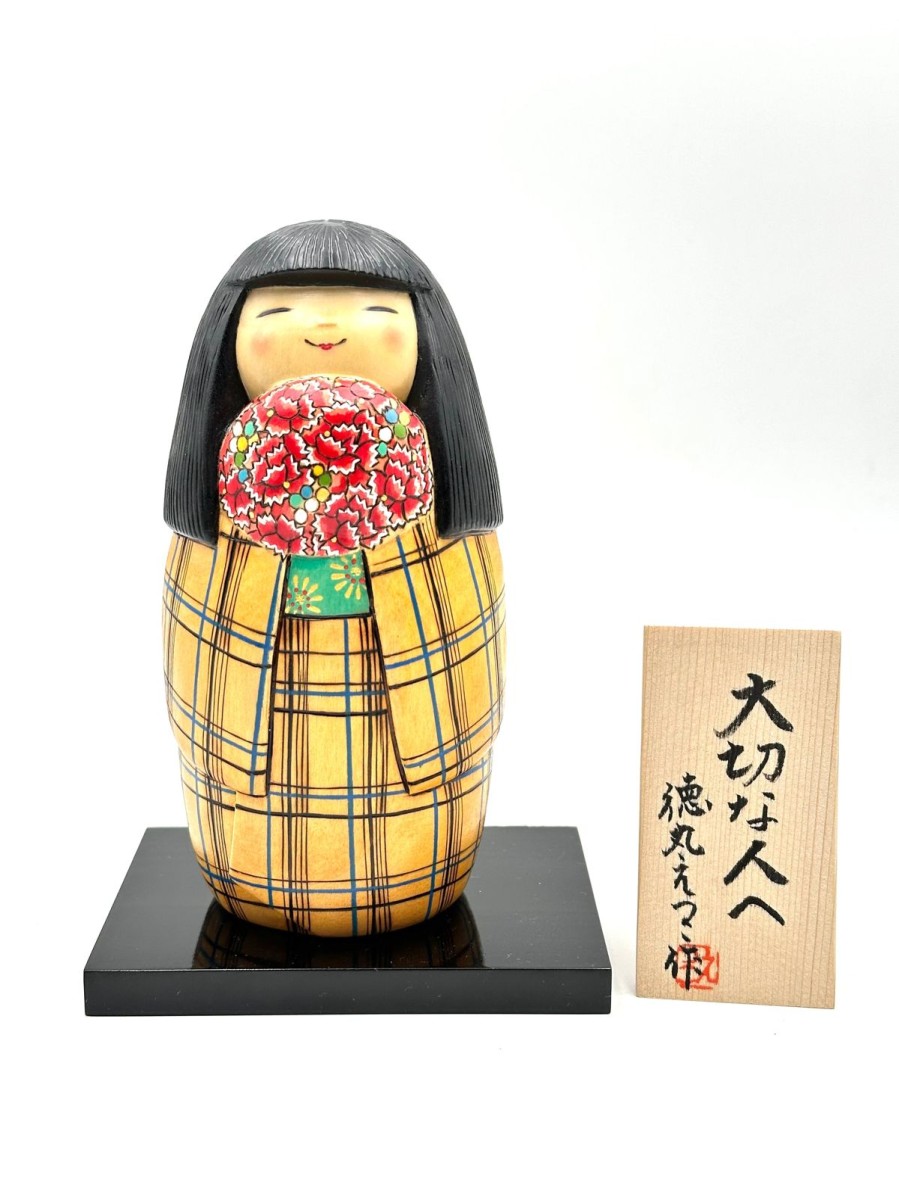 Bambole Kokeshi ARTIGIANATO GIAPPONESE | Kokeshi Taisetsu Na Hitohe