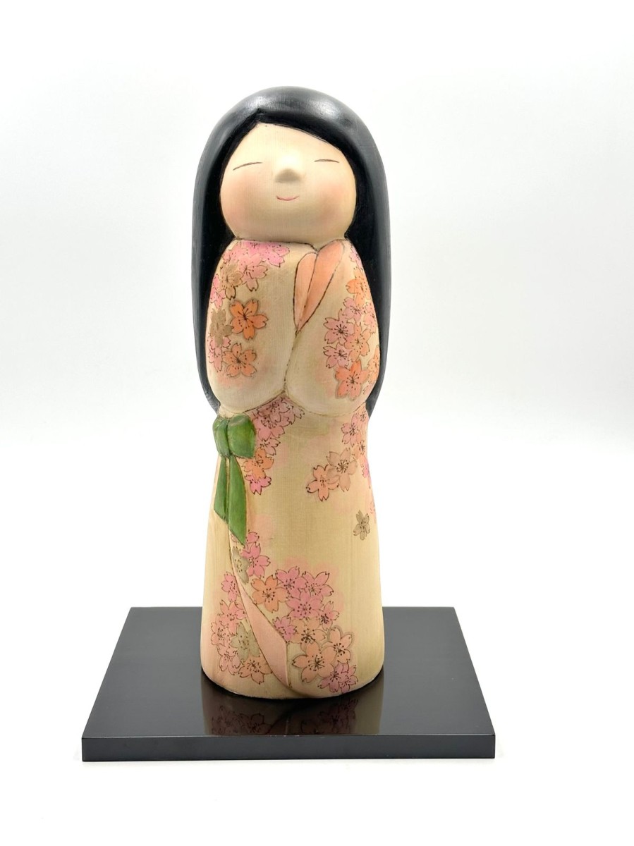 Bambole Kokeshi ARTIGIANATO GIAPPONESE | Kokeshi Haru No Yume