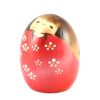 Bambole Kokeshi ARTIGIANATO GIAPPONESE | Kokeshi Shiawase Pink