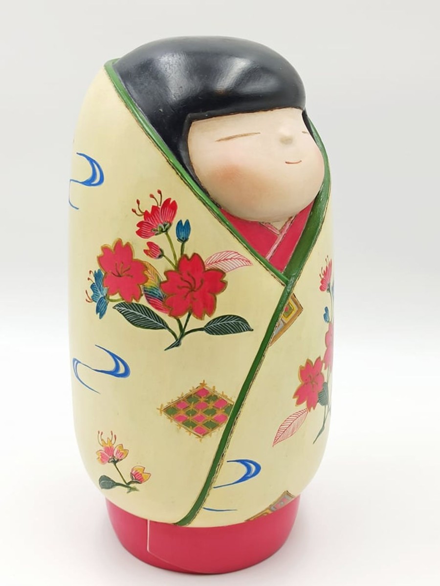 Bambole Kokeshi ARTIGIANATO GIAPPONESE | Kokeshi Sakurakomachi